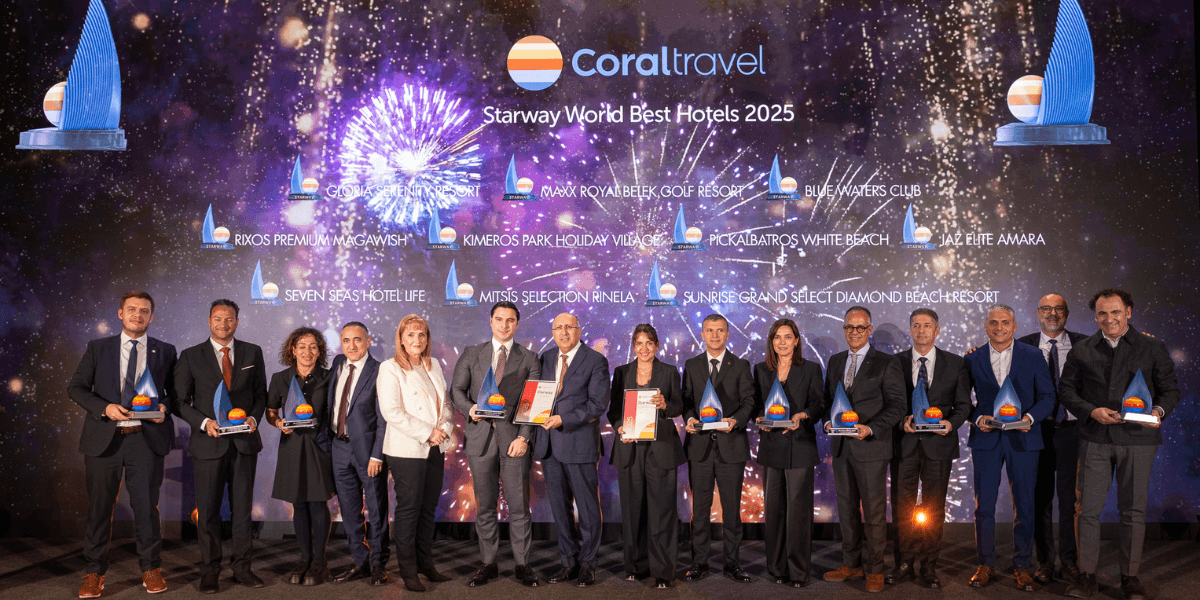 Nagrody Starway World Best Hotels  przyznane przez turystów za 2025r.