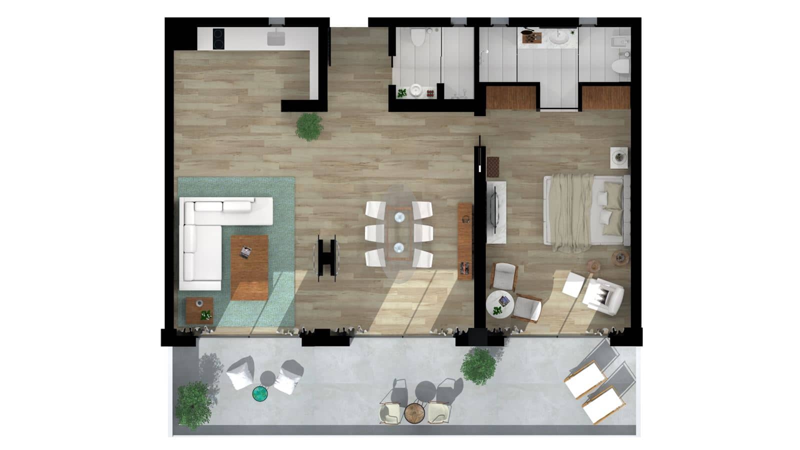rooms-emerald-residence-1bedroom-sea-view