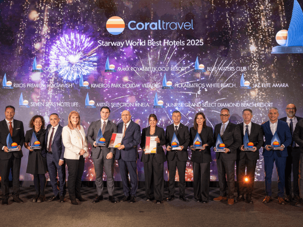 Nagrody Starway World Best Hotels  przyznane przez turystów za 2025r.