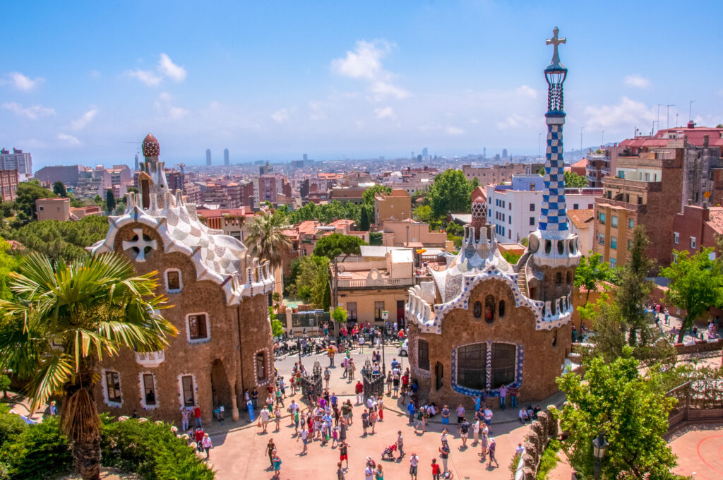 atrakcja na wakacje w Barcelonie - Park Guell