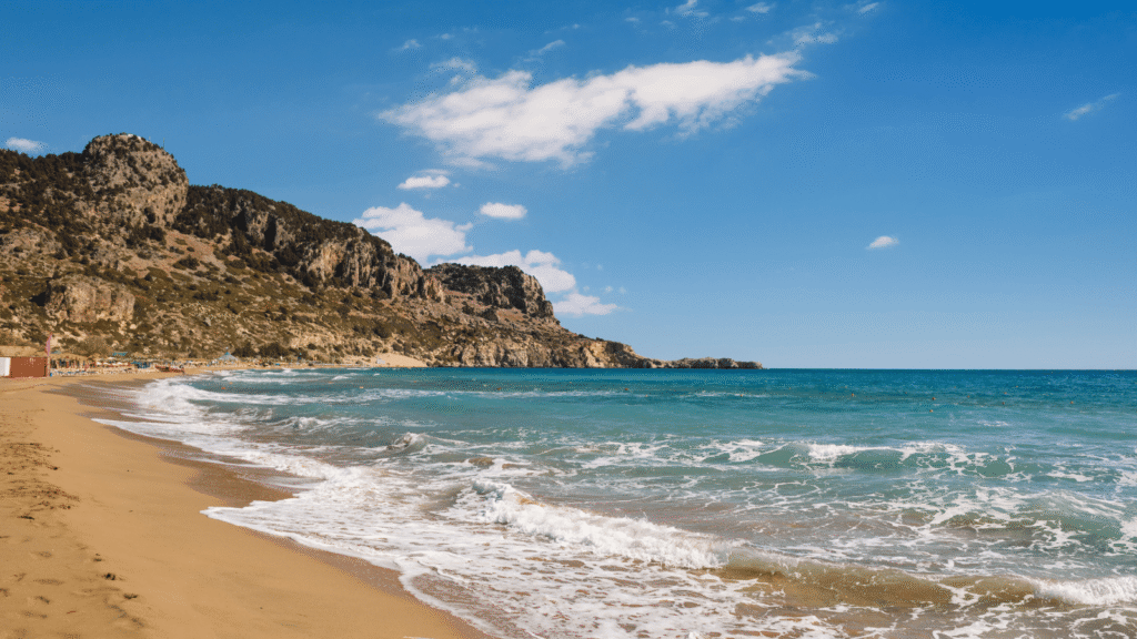 Rodos Tsambika Beach – Grecja plaże idealne na wakacje i urlop all inclusive.